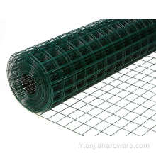 Bonne clôture en maille d&#39;onde de revêtement en plastique anti-corrosion